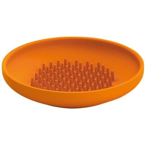 Lineabeta - Porte-savon Saon en silicone orange (1/2)