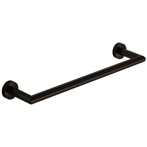 Lineabeta - Porte-serviettes Baketo en laiton noir L.40 cm (1/2)