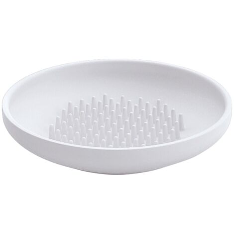 Lineabeta - Porte-savon Saon en silicone blanc (1/2)