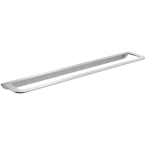 Lineabeta - Handtuch-/Zubehörhalter Roersa L.64 cm aus satiniertem Stahl (1/2)