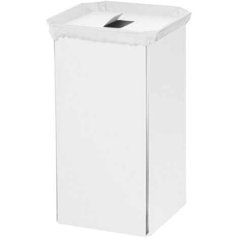 Lineabeta - Weißer Aluminium-Quadrat-Bandoni-Badeständer mit Tasche (1/2)