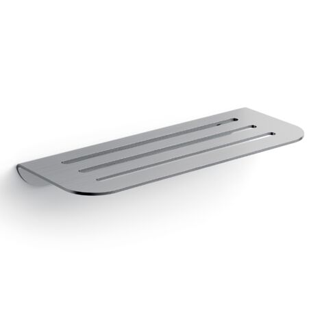 Lineabeta - Roersa Duschregal L.30 cm aus gebürstetem Stahl (1/2)