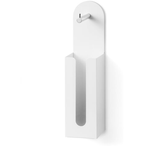 Lineabeta - Rollenhalter mit Reserve Saeta aus weißem Aluminium (1/2)