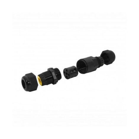 Ccei – Jonction électrique étanche IP 68 – 2 pôles – 16A – Pour câbles de 7 à 12mm – Installation rapide en extérieur ou immergée