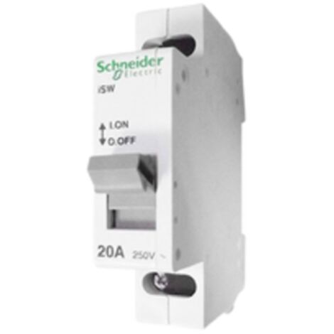 Interrupteur modulaire MG 1P 20A (1/2)