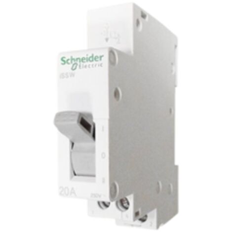 Schneider Electric – Inverseur modulaire 3 positions – Tension 230V – Matériau plastique durable – Compatible systèmes électriques standards