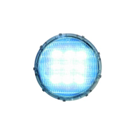 Ccei – Projecteur LED piscine à visser sur refoulement – 4400 lumens – Blanc froid et chaud – Installation rapide – Compatible coque et béton