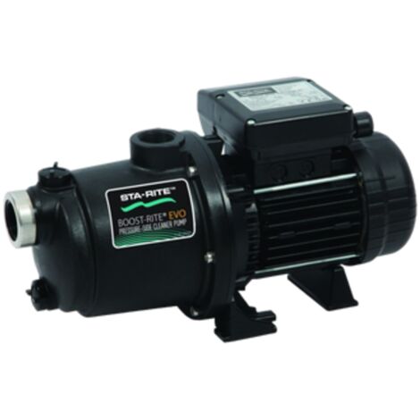 Surpresseur de piscine Boost-rite EVO – Alimentation électrique mono – Multi-turbines pour pression maximale – Ultra-silencieux – Sta-Rite