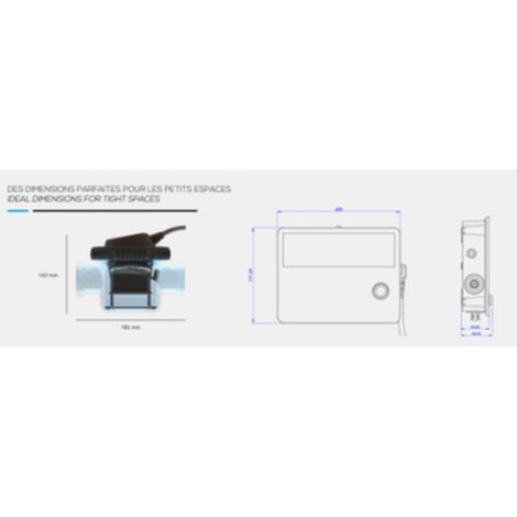 Zelia ZLT - Électrolyseur intelligent et lumineux au sel - CCEI -