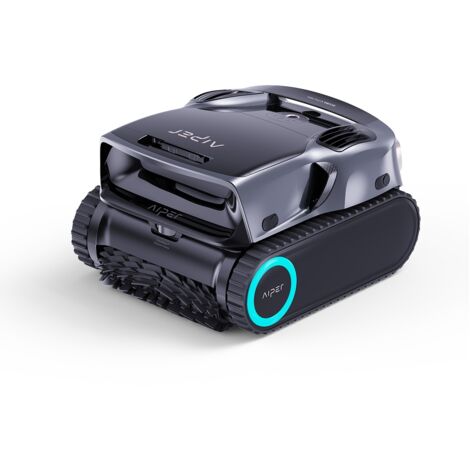 Robot piscine sans fil connecté – Nettoyage jusqu'à 300 m² – Débit 32 000 L/h – Autonomie jusqu'à 600 min – Application mobile Aiper