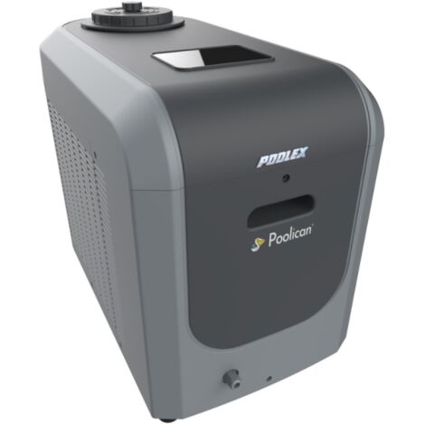 Poolex – Local technique compact Poolican 4 en 1 pour piscine jusqu’à 25 m³ – Filtration, chauffage Full Inverter, traitement au sel – Économie d’énergie