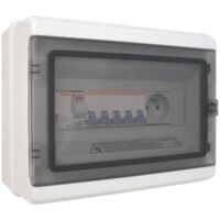 Ccei – Coffret répartiteur CID-M+ pour pompe à chaleur piscine – Départ courbe D 10A/16A/20A – Protection 30 mA – Compatible monophasé et triphasé
