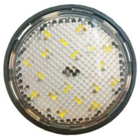Ccei – Projecteur compact pour éclairage de piscine 24W – 2600 lumens – Couleurs blanc froid, blanc chaud, RGB+W – Angle de diffusion 160°