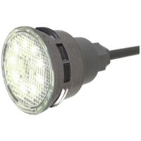 Mini projecteur LED piscine à visser sur le refoulement -