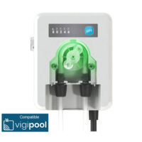 Ccei – Régulateur de pH de piscine connecté – Automatique avec Wi-Fi et Bluetooth – Injection 18L/jour – Application Vigipool pour contrôle à distance