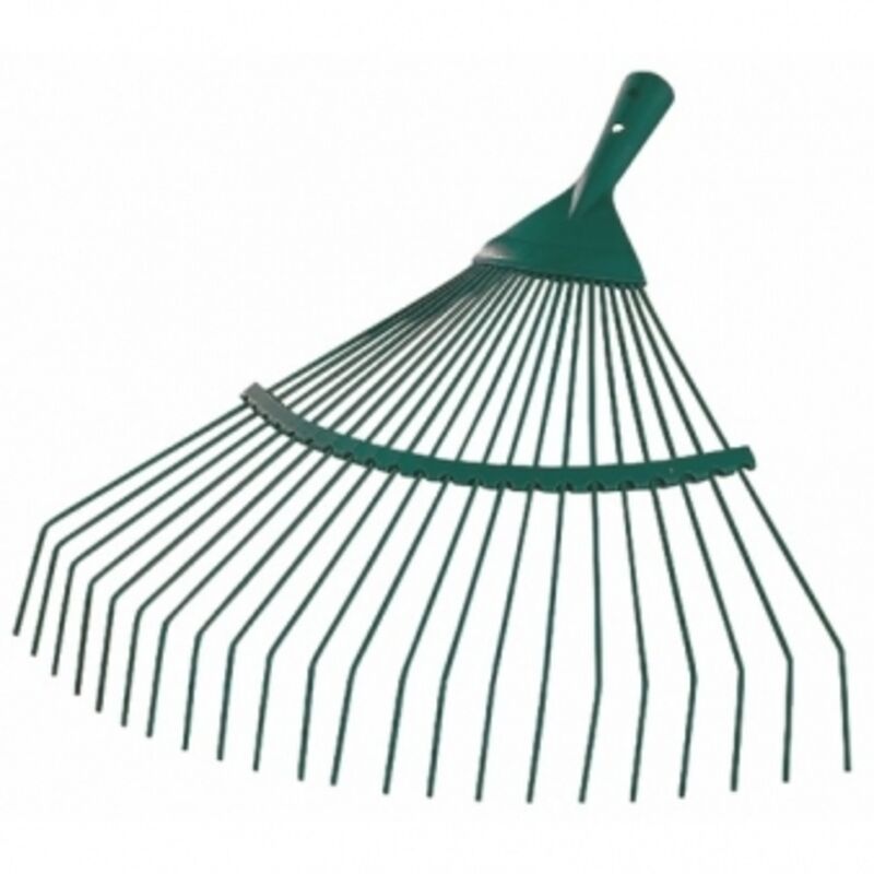 Balai à gazon XL 27 dents polymère manche bois certifié PEFC 130 cm – LEBORGNE - Gamm vert