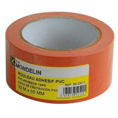 MONDELIN - Ruban de masquage - Longueur: 33 cm - Largeur: 5 cm - Orange