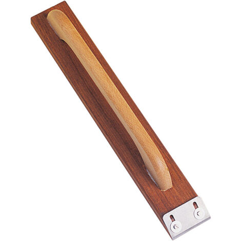 Guillaume pour dresser les cueillies – Monture bois – Lame inox 50 cm – Outil de précision pour travaux de maçonnerie (1/3)