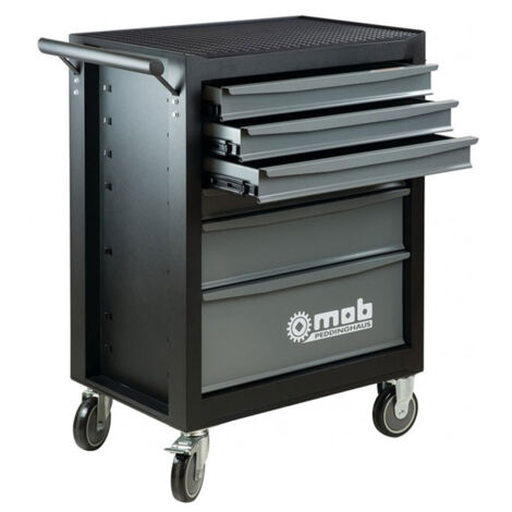Mob Outillage – Servante d'atelier 9523133601 roulante 6 tiroirs – Capacité de charge 850 kg – 133 pièces d'outillage incluses – Dimensions optimisées - 133pcs (1/4)