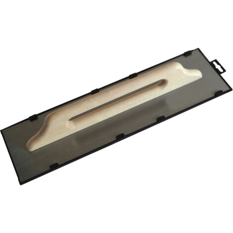 Platoir modèle suisse - Lame acier trempé avec étui   – 50x14 cm – Épaisseur 0,7 mm – Poignée fermée en bois
