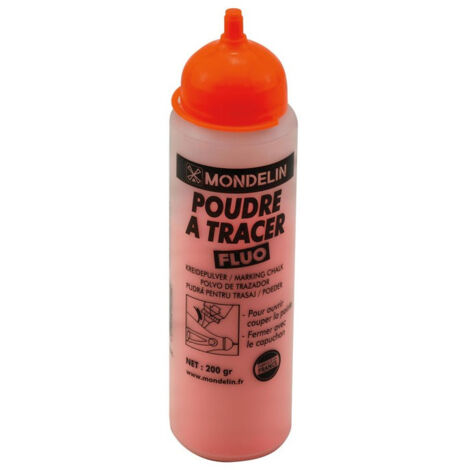 Poudre à tracer 200g Mondelin orange fluo (1/2)