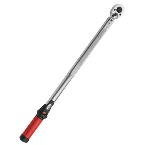 Mob Outillage – Clé dynamométrique 3/8' 5-50 Nm – Précision ± 3% – 72 dents avec angle de reprise de 5° – Système à déclenchement audible