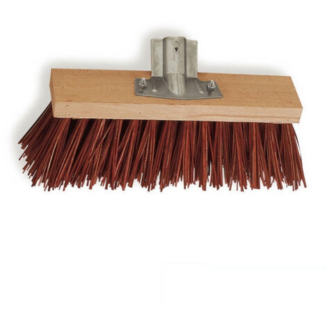 Balai de cantonnier Piassava Mondelin rouge