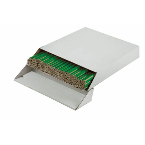 Mondelin – Boîte de 72 crayons maçon – Marquage précis sur béton – Mine tendre facile à affûter – Bois de qualité supérieure