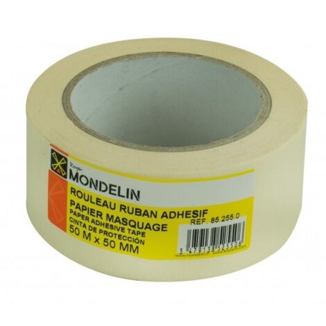 Ruban de masquage papier Mondelin blanc (1/2)