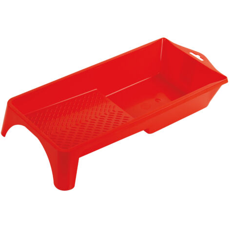 Bac Plastique Plat pour Rouleaux de Peinture 110 mm – Bac à Peinture Compact et Léger – Idéal pour Petits Travaux de Peinture, Retouches, Rénovation – Nettoyage Facile et Usage Pratique