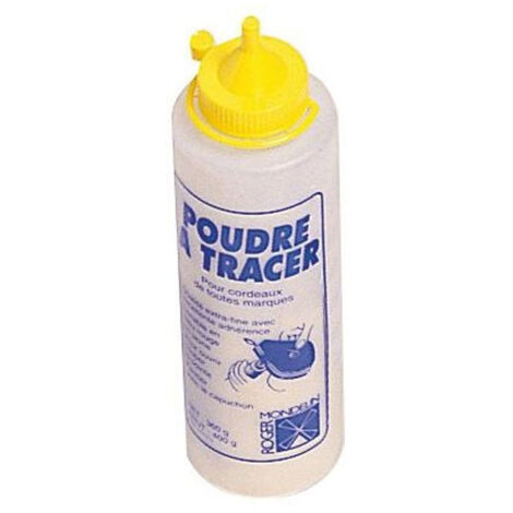 Mondelin – Poudre à tracer 400g – Excellent pouvoir marquant – Résistance aux intempéries – Pour maçonnerie et charpente