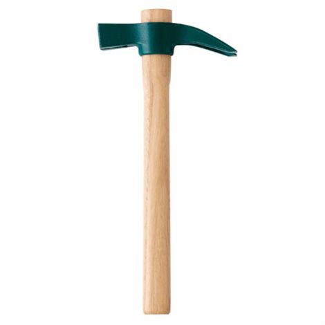 Leborgne – Marteau de couvreur 37cm – Acier au carbone forgé – Manche bois PEFC – Pour coffrage béton et armatures – Précision et confort d'utilisation