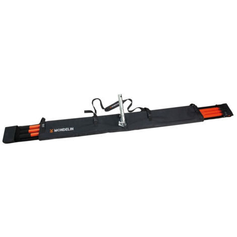 Mob Mondelin – Kit lisseuse articulée avec 3 perches emboîtables 2m – Aluminium – Lame 100/150cm – Mécanisme acier zingué anti-corrosion