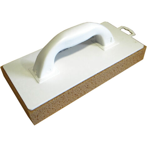 Platoir à nettoyer mousse polyuréthane quadrillée – Semelle alvéolée 30x30 mm – Épaisseur 40 mm – Monobloc polystyrène choc – Pour joints ciment (1/3)