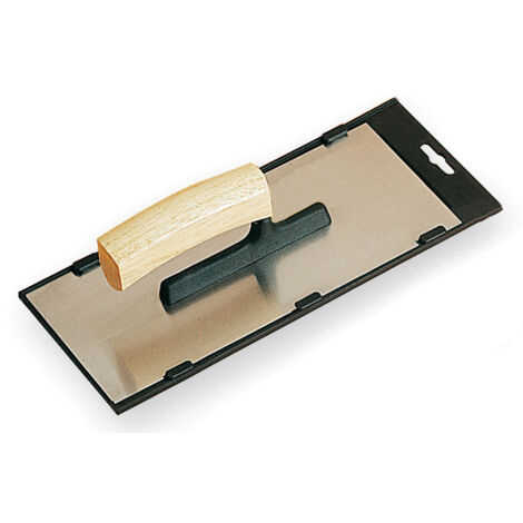 Platoir lame inox 0,6 mm – Monture en fibre de verre – Poignée bois forme Alsace pour une prise en main confortable et précise