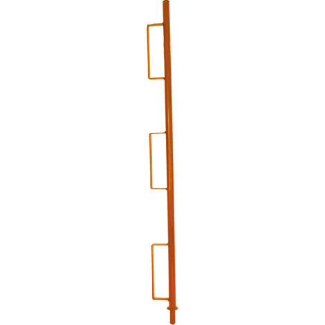 Tige métallique garde-corps pour tréteau réglable réf. 113010 – Accessoire de sécurité obligatoire au-delà de 50 cm – Installation facile, structure acier robuste, usage professionnel (1/3)