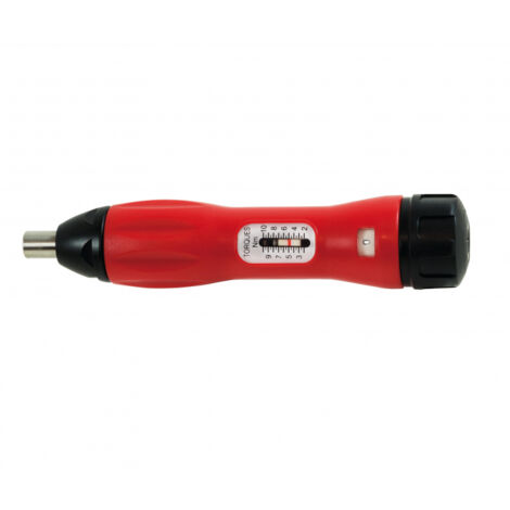 Mob Outillage – Tournevis dynamométrique 2-10Nm – Réarmement automatique – Sortie hexagonale femelle – Pour vissages délicats avec couple illimité