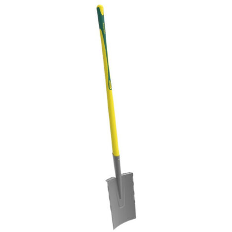 Leborgne – Louchet Senlis Novamax 28 cm – Manche en fibres de verre – Outil trempé pour sols lourds – 312283