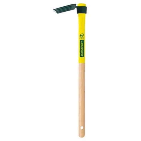 LEBORGNE Râteau 5 dents Compact - manche bois 50 cm certifié PEFC 100% (1/2)