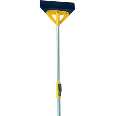 Leborgne – Grattoir télescopique 2m-3,50m nanovib SR309N – Lame en acier trempé – Ergonomique pour gratter sans échafaudage – Réglage rapide par crans