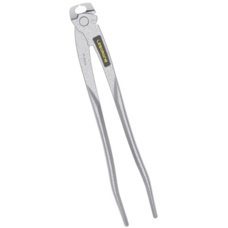 Leborgne – Cisaille à tôle Nanovib 30cm – Mâchoires en acier chrome vanadium – Réduction de l'effort de 50% – Pour couper fil de fer jusqu'à 4mm