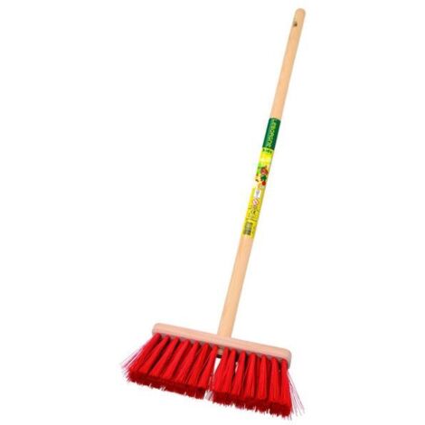 Balai Canto Plastique Enfant manche bois certifié FSC 100% - Leborgne (1/4)