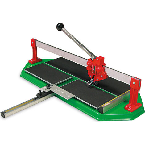 Coupe-carreaux Super Pro 750 – Longueur de coupe 75 cm – Coupes droites & diagonales – 9 roulements à billes – Équerre latérale – Outil professionnel robuste (1/4)