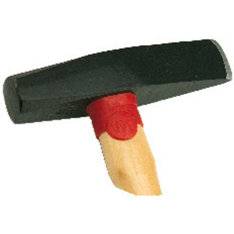 Tranche à froid courbée  3,3 cm – Tête en acier carbone C45E forgée et trempée 54 HRC – Manche en hickory résistant et ergonomique – Outil de coupe et burinage précis