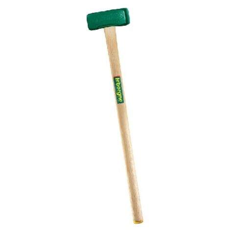 LEBORGNE Masse couple 4 kg - manche bois certifié PEFC 100% - 90 cm