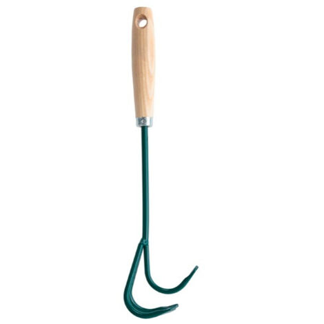 Leborgne – Griffe de jardin 3 dents en bois léger – Aération et désherbage efficace – 459100