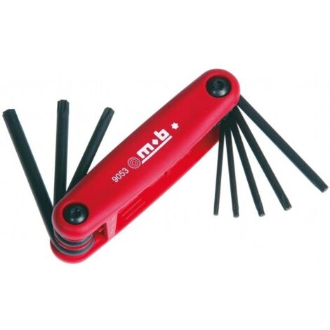 MOB - Monture de 8 clés TORX, protanium - Réf : 9053010201 (1/4)