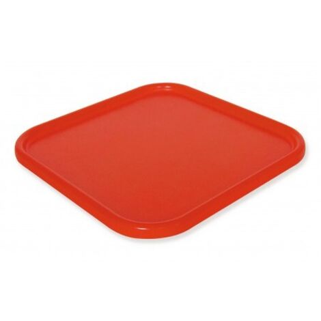 Mondelin – Bac à ciment carré 1m x 1m – Pour travaux de maçonnerie – Couleur noir ou rouge – Série Classic