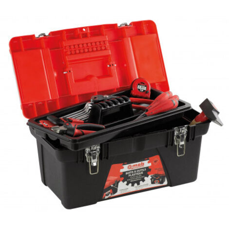 MOB - Boite à outils plastique 19'' garnie 25 pieces (1/5)