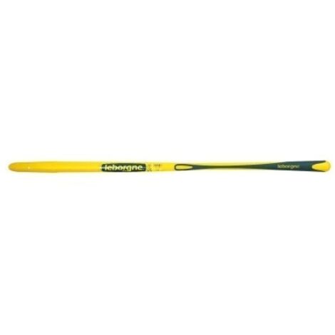 Leborgne – Manche de rechange pour bêche et louchet – Longueur 100 cm – Matériaux : fibre de verre et polypropylène – Prise en main confortable